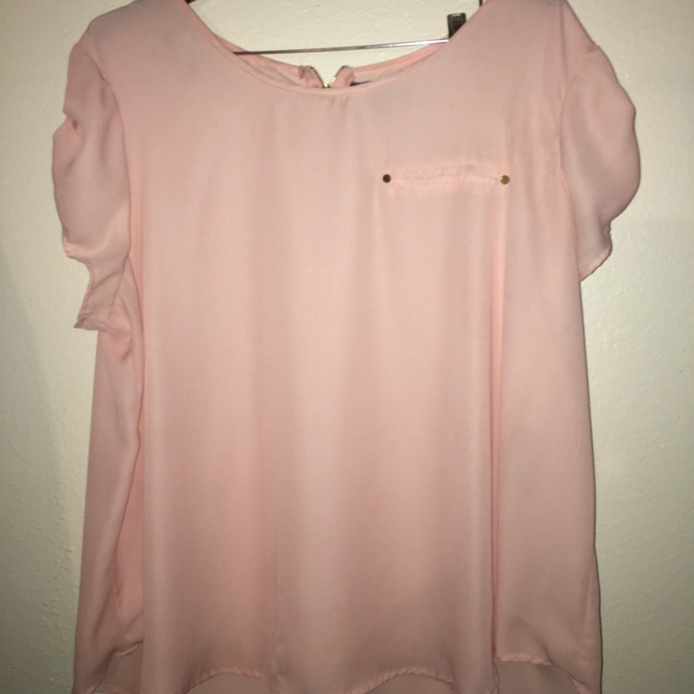 Light pink blouse